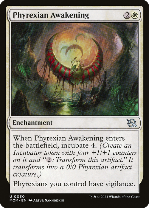 Phyrexian Awakening (MOM-030) - March of the Machine Foil