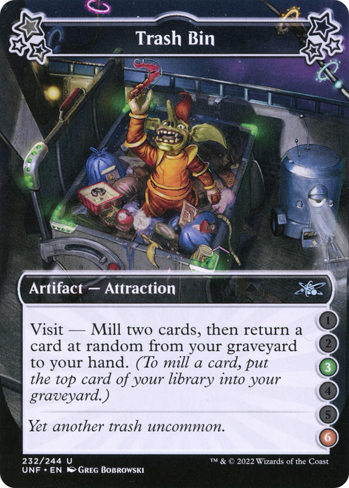 Trash Bin (3-6) (UNF-232) - Unfinity Foil