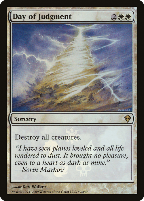 Day of Judgment (BABP-09★) - Zendikar Promos Foil