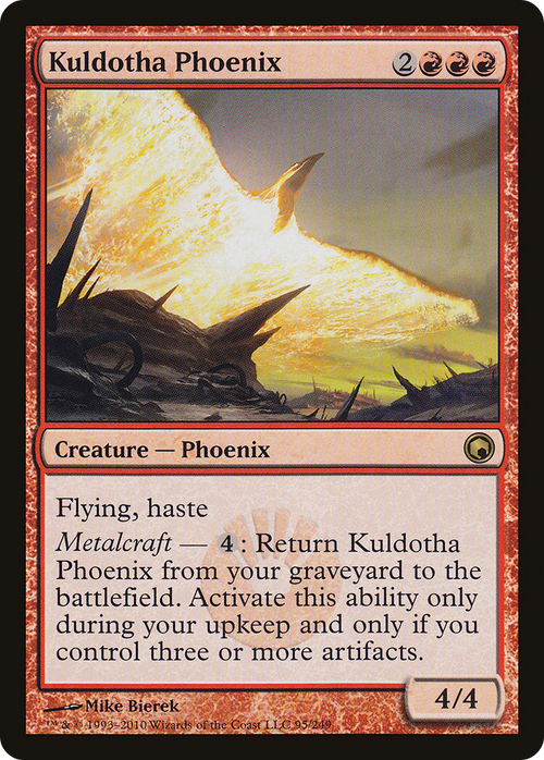 Kuldotha Phoenix (SOM-095) - Scars of Mirrodin