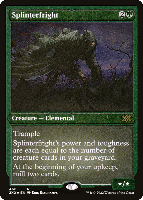 Splinterfright (Foil Etched) (2X2-466) - Double Masters 2022 Foil