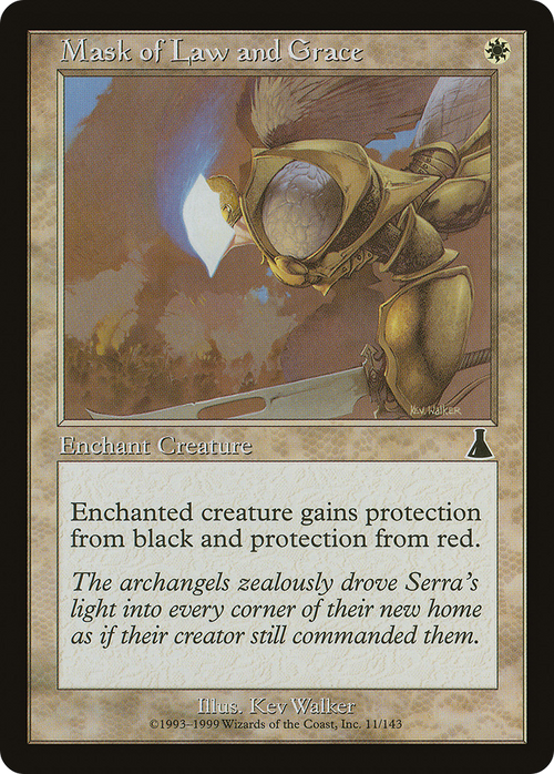 Mask of Law and Grace (UDS-011) - Urza's Destiny Foil