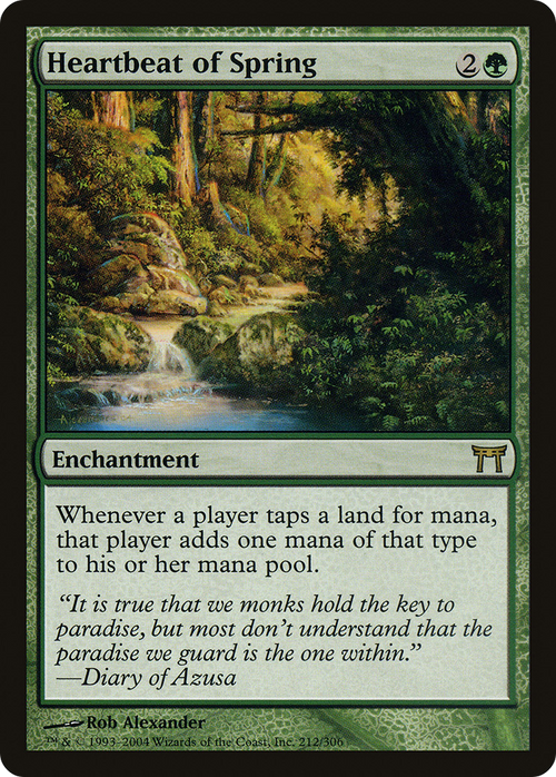 Heartbeat of Spring (CHK-212) - Champions of Kamigawa Foil