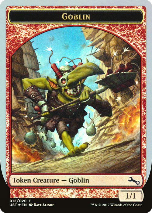 Goblin Token (UST-012) - Unstable Tokens Foil