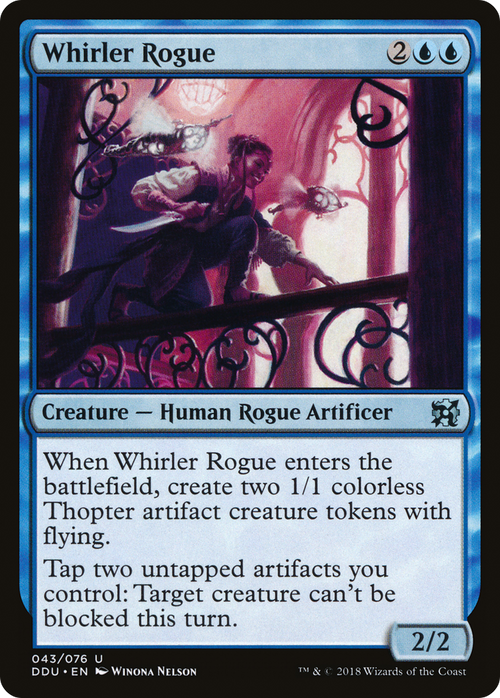 Whirler Rogue (DDU-043) - Duel Decks: Elves vs. Inventors