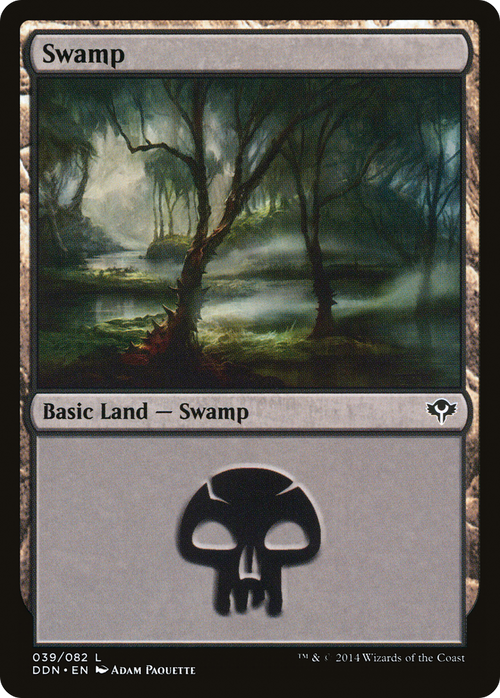 Swamp (039) (DDN-039) - Duel Decks: Speed vs. Cunning