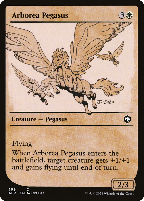 Arborea Pegasus (Showcase) (AFR-299) - Adventures in the Forgotten Realms: (Showcase)