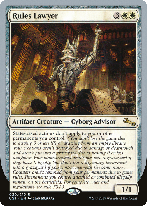 Rules Lawyer (UST-020) - Unstable Foil