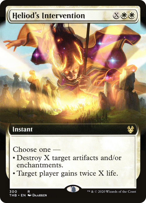 Heliod's Intervention (Extended Art) (THB-300) - Theros Beyond Death: (Extended Art)