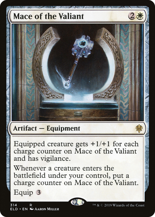 Mace of the Valiant (ELD-314) - Throne of Eldraine
