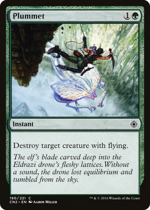 Plummet (CN2-190) - Conspiracy: Take the Crown Foil
