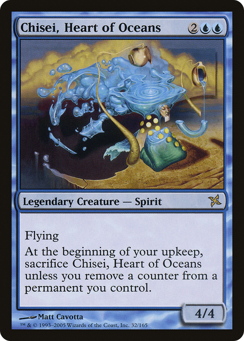 Chisei, Heart of Oceans (BOK-032) - Betrayers of Kamigawa