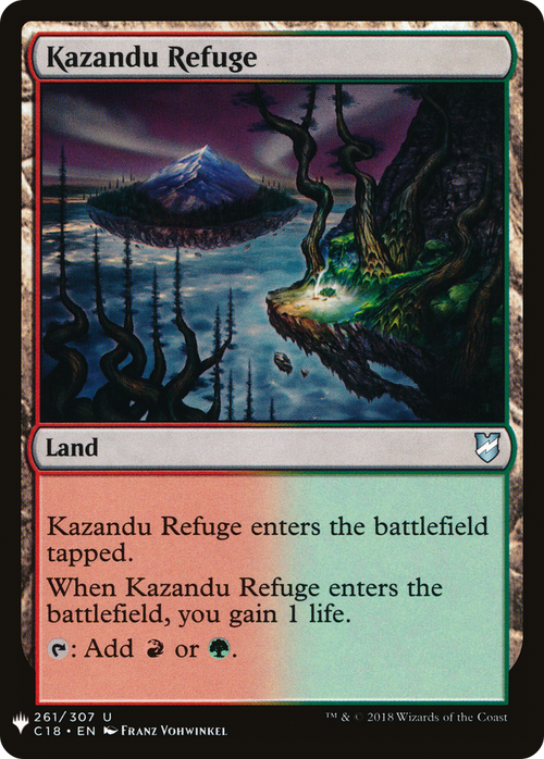 Kazandu Refuge (LIST-C18-261) - The List