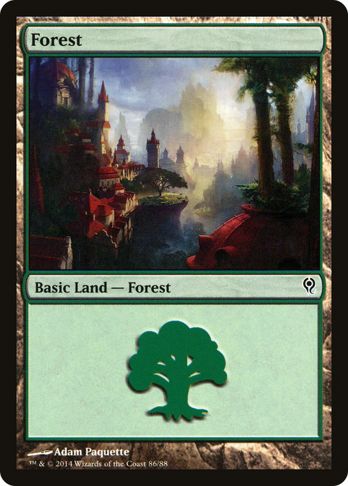 Forest (86) (DDM-086) - Duel Decks: Jace vs. Vraska