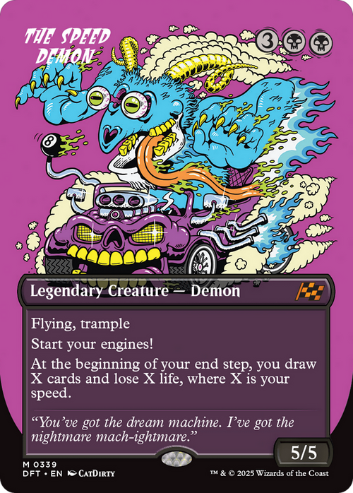 The Speed Demon (Borderless) (DFT-339) - Aetherdrift