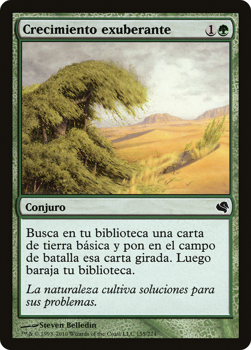 Rampant Growth (Spanish) - "Crecimiento exuberante" (PS11-155) - Salvat 2011