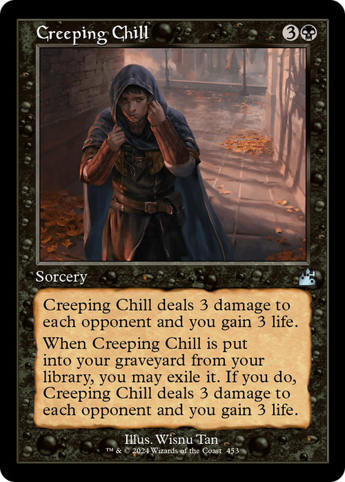 Creeping Chill (Retro Frame) (RVR-453) - Ravnica Remastered