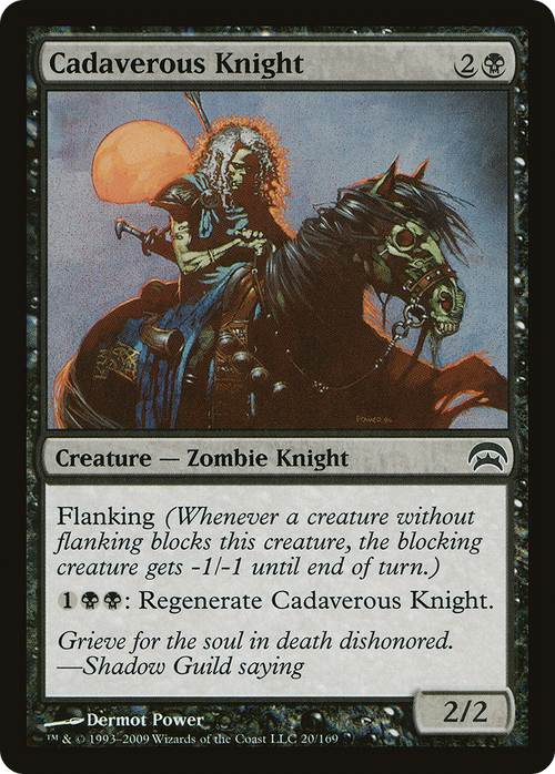 Cadaverous Knight (HOP-020) - Planechase