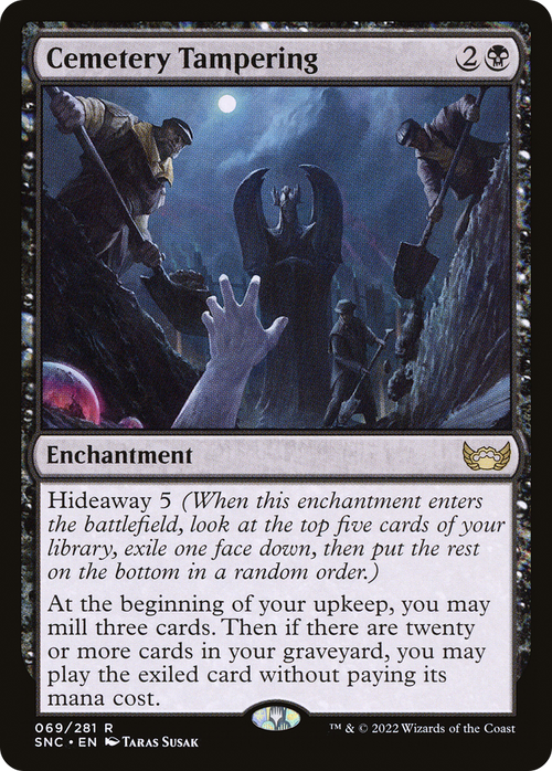 Cemetery Tampering (SNC-069) - Streets of New Capenna