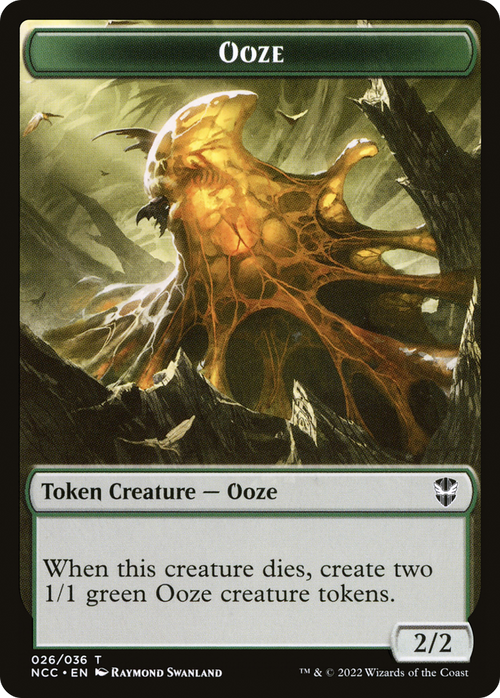 Ooze (TNCC-026) - New Capenna Commander Tokens
