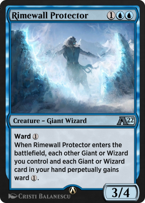 Rimewall Protector (Y22-021) - Alchemy: Innistrad