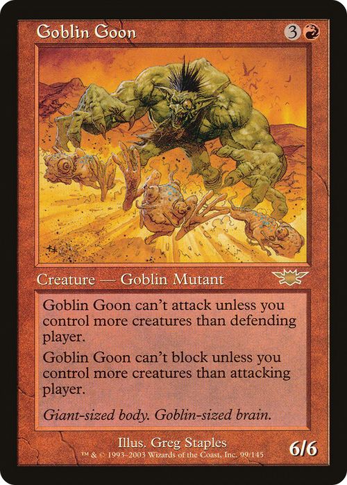 Goblin Goon (LGN-099) - Legions