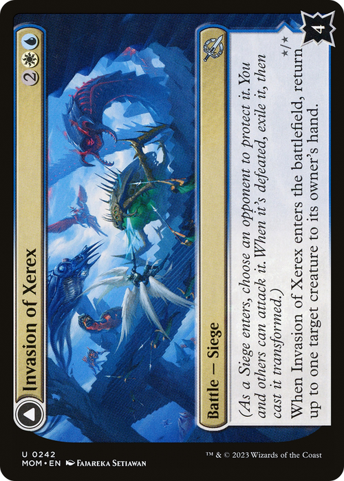 Invasion of Xerex (MOM-242) - March of the Machine Foil