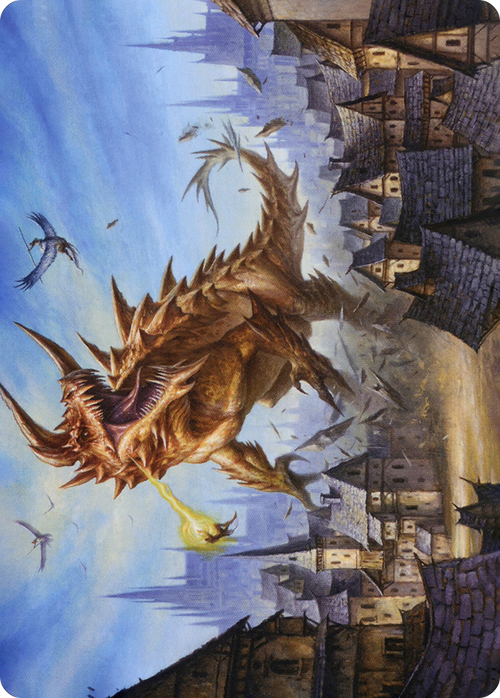 The Tarrasque // Tarrasque (AAFR-019) - Adventures in the Forgotten Realms Art Series (Borderless)