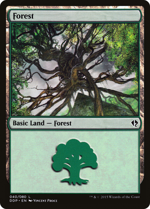 Forest (040) (DDP-040) - Duel Decks: Zendikar vs. Eldrazi