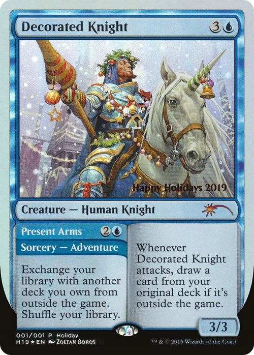 Decorated Knight (SPECIAL-019) - Happy Holidays Foil