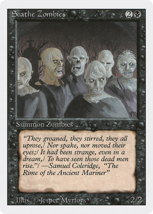 Scathe Zombies (3ED-) - Revised Edition