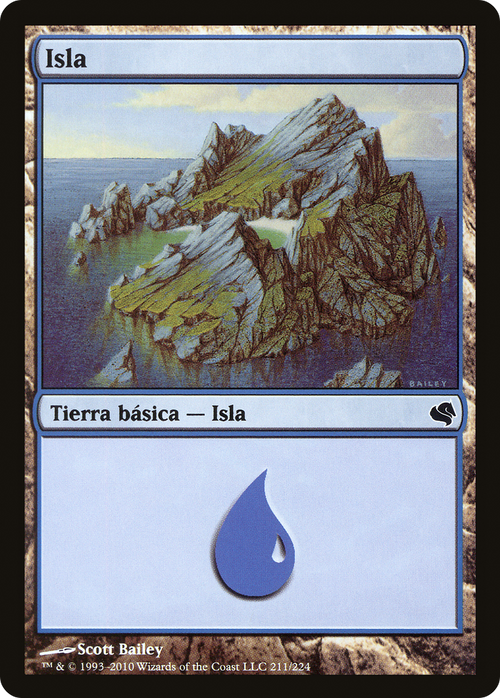 Island (Spanish) - "Isla" (211) (PS11-211) - Salvat 2011