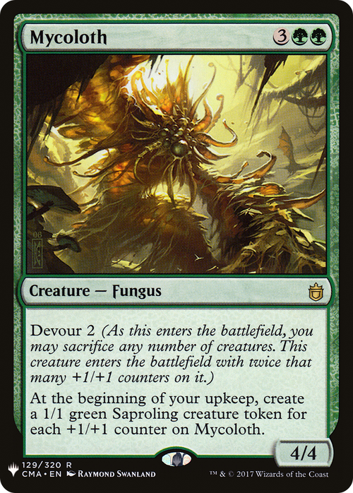 Mycoloth (LIST-CMA-129) - The List