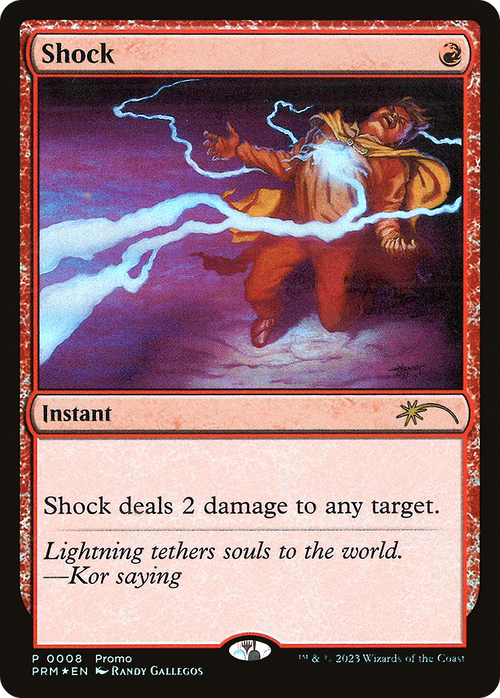 Shock (Graphic Novel Insert) (MEDIA-008) - Media and Collaboration Promos Foil