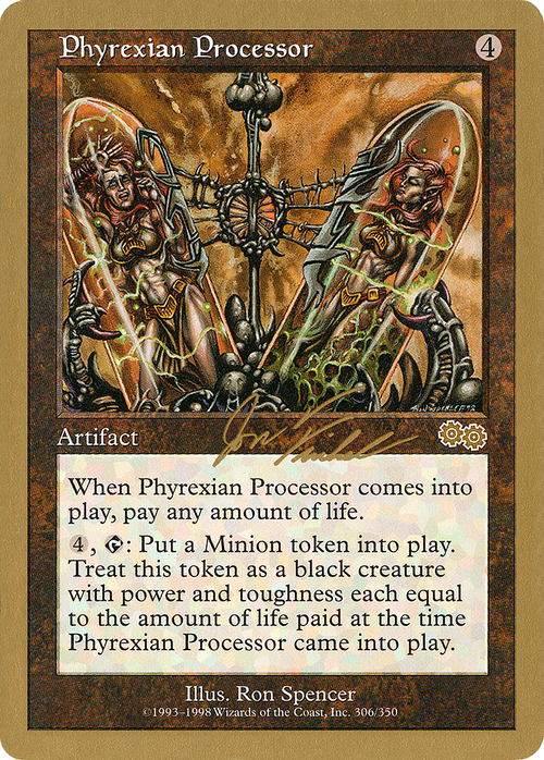 Phyrexian Processor - 2000 Jon Finkel (USG) (WCD-) - World Championship Decks 2000