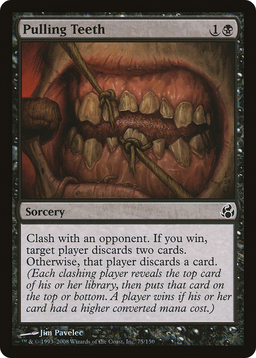 Pulling Teeth (MOR-075) - Morningtide Foil