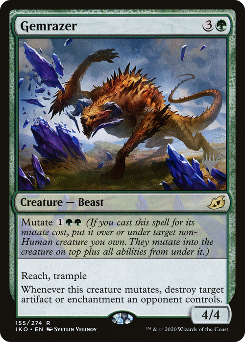 Gemrazer (PPIKO-155P) - Ikoria: Lair of Behemoths Promos