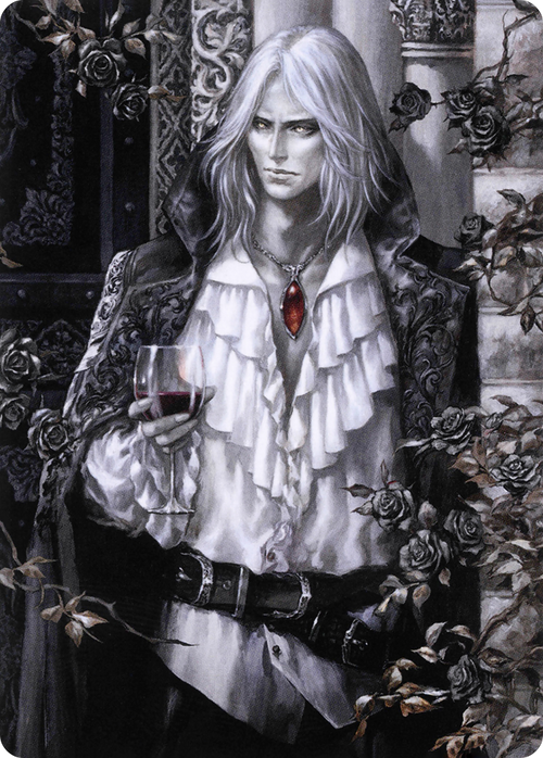 Sorin the Mirthless // Sorin the Mirthless (AVOW-002) - Crimson Vow Art Series (Borderless)