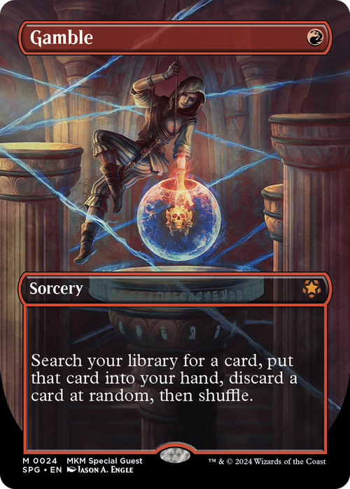 Gamble (Borderless) (SPG-024) - Special Guests