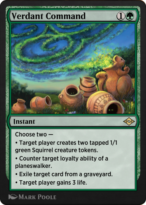 Verdant Command (J21-664) - Jumpstart: Historic Horizons