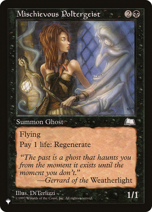 Mischievous Poltergeist (LIST-WTH-74) - The List