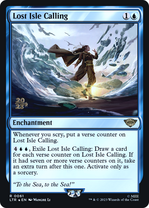 Lost Isle Calling (PRE-061) - Tales of Middle-earth Promos Foil