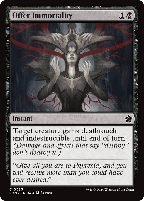 Offer Immortality (FDN-525) - Foundations
