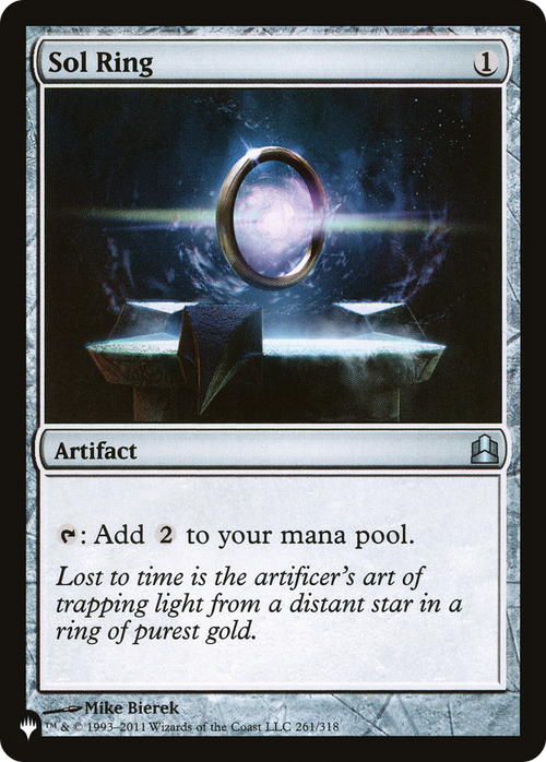 Sol Ring (CMD) (LIST-261) - The List