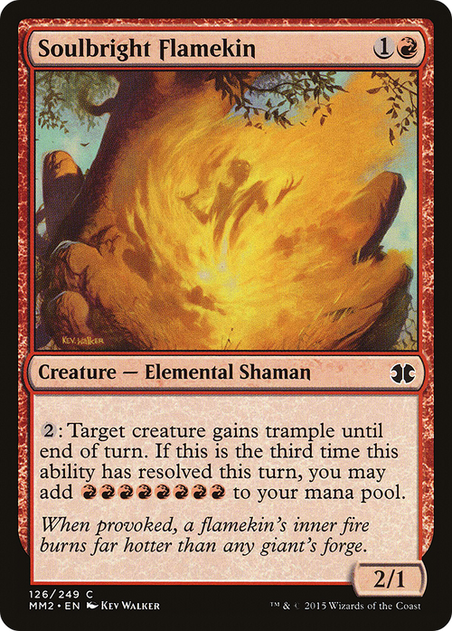 Soulbright Flamekin (MM2-126) - Modern Masters 2015 Foil