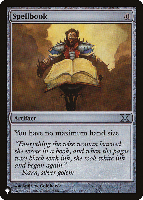 Spellbook (LIST-10E-343) - The List