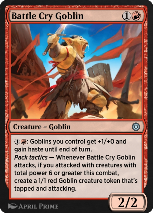Battle Cry Goblin (HBG-175) - Alchemy Horizons: Baldur's Gate