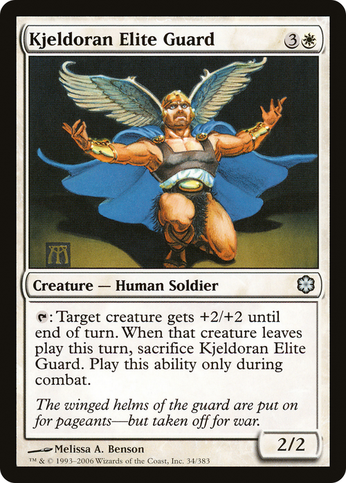 Kjeldoran Elite Guard (CTD-034) - Coldsnap Theme Decks