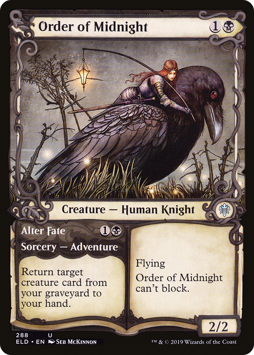 Order of Midnight (Showcase) (ELD-288) - Throne of Eldraine: (Showcase) Foil
