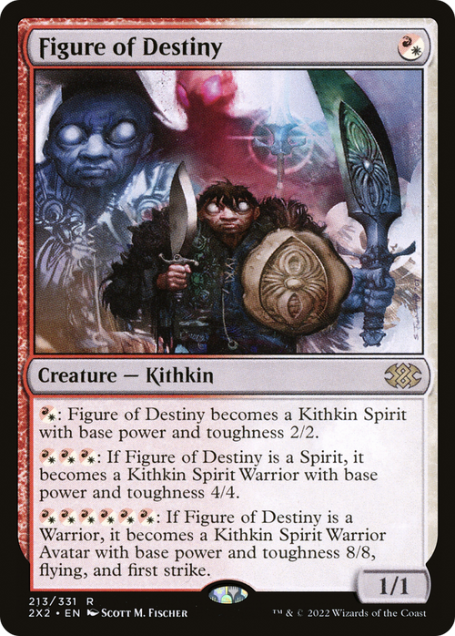 Figure of Destiny (2X2-213) - Double Masters 2022 Foil